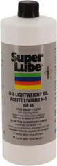 Synco Chemical - 1 Qt Bottle Synthetic Multi-Purpose Oil - -12 to 121°F, SAE 80W, ISO 68, 72-79.5 cSt at 40°C, Food Grade - Benchmark Tooling