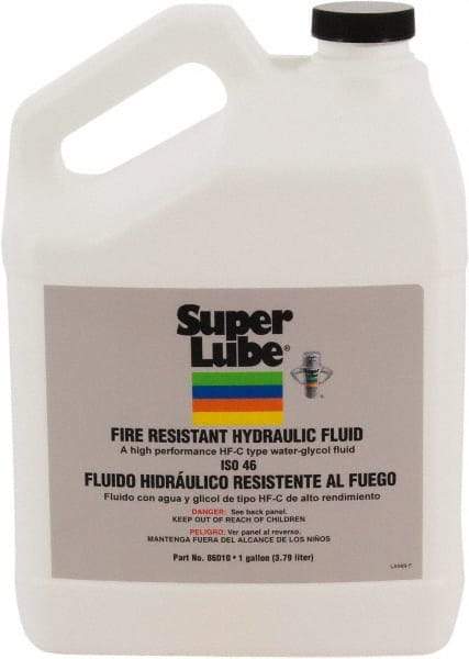 Synco Chemical - 1 Gal Bottle Synthetic Hydraulic Oil - -20 to 60°F, ISO 46, 40-46 cSt at 100°F - Benchmark Tooling