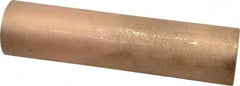 Made in USA - 1-1/2 Inch Outside Diameter x 6-1/2 Inch Long, Bronze Round Tube - 1 Inch Inside Diameter, Alloy SAE 841 Oil Impregnated Bronze, 2 Lb. Shipping Weight - Benchmark Tooling