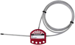 NMC - Cable Lockouts Cable Length (Feet): 6 Number of Lockout Points: 4 - Benchmark Tooling