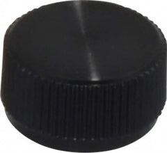 Made in USA - Knurled Plastic Thumb Screw - 5/16" OAL, 5/16" Head Diam x 11/64" Head Height - Benchmark Tooling