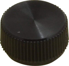Made in USA - Knurled Plastic Thumb Screw - 3/8" OAL, 3/8" Head Diam x 13/64" Head Height - Benchmark Tooling
