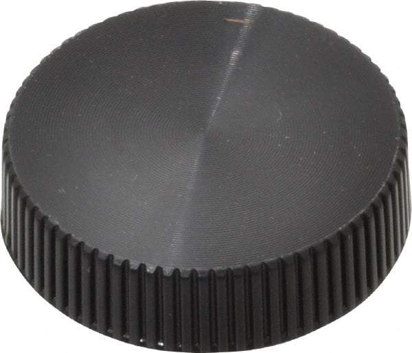Made in USA - Knurled Plastic Thumb Screw - 1" OAL, 1" Head Diam x 21/64" Head Height - Benchmark Tooling