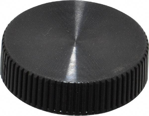 Made in USA - Knurled Plastic Thumb Screw - 1" OAL, 1" Head Diam x 21/64" Head Height - Benchmark Tooling