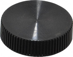 Made in USA - Knurled Plastic Thumb Screw - 1" OAL, 1" Head Diam x 21/64" Head Height - Benchmark Tooling