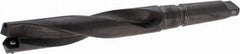 Allied Machine and Engineering - Series 3, 1-13/32 to 1-7/8" Diam, 4MT Taper Shank, Helical Flute Spade Drill - 6-1/2" Max Depth, 8-3/16" Body Length, 12-5/8" OAL, Standard Length, Through Coolant - Benchmark Tooling