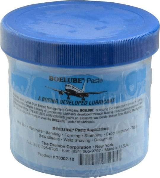 Boelube - 12 oz Jar Lubricant - Blue, -20°F Max - Benchmark Tooling