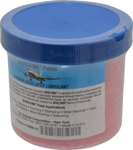 Boelube - 12 oz Jar Lubricant - Pink, -20°F Max - Benchmark Tooling