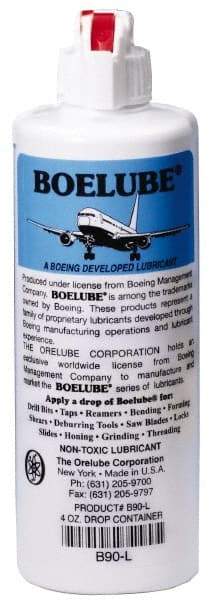 Boelube - 4 oz Bottle Lubricant - Clear, -20°F Max - Benchmark Tooling