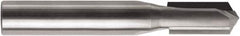 RobbJack - 1/4" Diam, 1/4" Shank Diam, 9/16" Length of Cut, 2 Flute Drill Point End Straight Router Bit - 2" Overall Length, Right Hand Cut, Solid Carbide - Benchmark Tooling