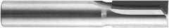 RobbJack - 6mm Diam, 6mm Shank Diam, 14mm Length of Cut, 2 Flute Square End Straight Router Bit - 2" Overall Length, Right Hand Cut, Solid Carbide - Benchmark Tooling