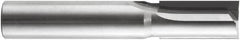 RobbJack - 1/8" Diam, 1/8" Shank Diam, 3/8" Length of Cut, 2 Flute Square End Straight Router Bit - 1-1/2" Overall Length, Right Hand Cut, Solid Carbide - Benchmark Tooling