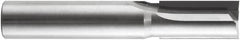 RobbJack - 1/4" Diam, 1/4" Shank Diam, 5/8" Length of Cut, 2 Flute Square End Straight Router Bit - 2" Overall Length, Right Hand Cut, Solid Carbide - Benchmark Tooling