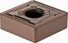 Kennametal - CNMG432 RP Grade KCM15B Carbide Turning Insert - TiOCN Finish, 80° Diamond, 1/2" Inscr Circle, 3/16" Thick, 1/32" Corner Radius - Benchmark Tooling