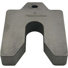 Maudlin Products - Metal Shim Stock Type: Slotted Shim Material: Stainless Steel - Benchmark Tooling