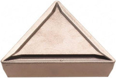Kennametal - TPMR321 NONE Grade KCK15B Carbide Turning Insert - TiOCN Finish, 60° Triangle, 3/8" Inscr Circle, 1/8" Thick, 1/64" Corner Radius - Benchmark Tooling