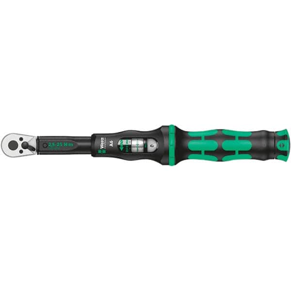 Wera - Torque Wrenches Type: Adjustable Drive Size (Inch): 1/4 - Benchmark Tooling