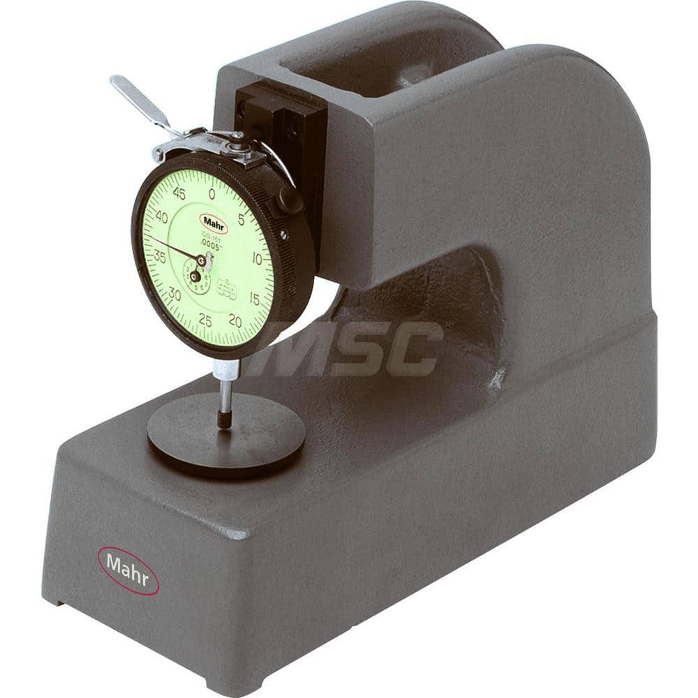 Mahr - Electronic Thickness Gages; Minimum Measurement (mm): 0 ; Minimum Measurement (Decimal Inch): 0 ; Maximum Measurement (Inch): 0.5 ; Maximum Measurement (Decimal Inch): 0.5 ; Maximum Measurement (mm): 12.5 ; Resolution (mm): 0.0005; 0.001; 0.002; 0 - Exact Industrial Supply