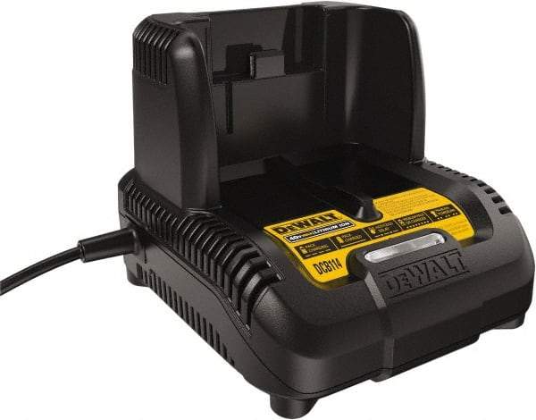 DeWALT - 40 Volt, Lithium-Ion Power Tool Charger - 1 hr & 30 min (4.0Ah Battery), 2 hr (+ 6.0Ah Battery) to Charge, AC Wall Outlet Power Source - Benchmark Tooling