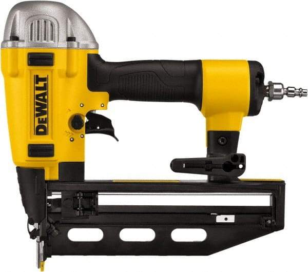 DeWALT - 1-1/4 to 2-1/2" Nail Length, 16 Gauge Finish Air Nailer - 90 to 125 psi - Benchmark Tooling