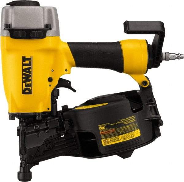 DeWALT - 1-1/4 to 2-1/2" Nail Length, 0.08 to 0.09" Nail Diam, Siding Air Nailer - 70 to 100 psi - Benchmark Tooling