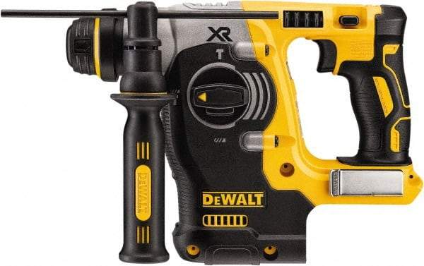 DeWALT - 20 Volt 1" SDS Chuck Cordless Rotary Hammer - 0 to 4,500 BPM, 0 to 1,200 RPM, Reversible - Benchmark Tooling