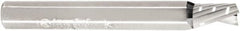 Amana Tool - 1/4" Cutting Diam x 3/8" Length of Cut, 1 Flute, Downcut Spiral Router Bit - Uncoated, Right Hand Cut, Solid Carbide, 2" OAL x 1/4" Shank Diam, 30° Helix Angle - Benchmark Tooling