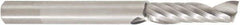 Amana Tool - 1/4" Cutting Diam x 7/8" Length of Cut, 1 Flute, Upcut Spiral Router Bit - Uncoated, Right Hand Cut, Solid Carbide, 2-1/2" OAL x 1/4" Shank Diam, 30° Helix Angle - Benchmark Tooling