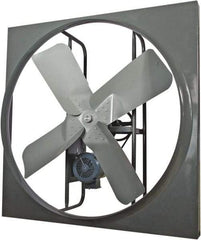 Americraft - 48" Blade, Belt Drive, 3 hp, 27,500 CFM, TEFC Exhaust Fan - 9.6/4.8 Amp, 230/460 Volt, Three Phase - Benchmark Tooling