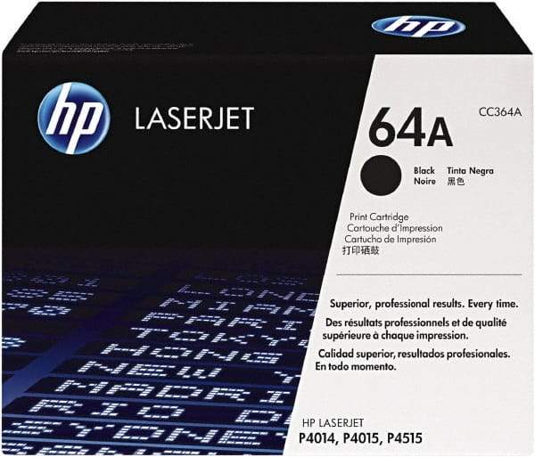 Hewlett-Packard - Black Toner Cartridge - Use with HP LaserJet P4015, P4515 - Benchmark Tooling