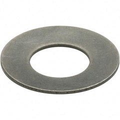 Associated Spring Raymond - 0.6417" ID, Grade 17-7 PH Stainless Steel, Uncoated, Belleville Disc Spring - 1.2402" OD, 0.0906" High, 0.0689" Thick - Benchmark Tooling