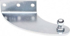 Associated Spring Raymond - 4" Long x 0.875" Deep x 2.75" High Zinc Plated Mounting Bracket - For Hydraulic Dampers & Gas Springs - Benchmark Tooling