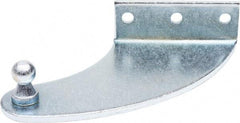 Associated Spring Raymond - 4" Long x 0.875" Deep x 2.75" High Zinc Plated Mounting Bracket - For Hydraulic Dampers & Gas Springs - Benchmark Tooling