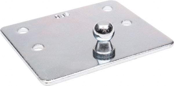 Associated Spring Raymond - 3-1/2" Zinc Plated Mounting Bracket - For Hydraulic Dampers & Gas Springs - Benchmark Tooling