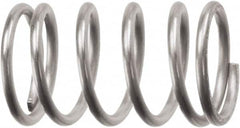 Associated Spring Raymond - 31.12mm OD, 4.11mm Wire, 101.6mm Free Length, Compression Spring - 63.47 Lb Spring Rating, 318.25 N Max Work Load, Stainless Steel - Benchmark Tooling