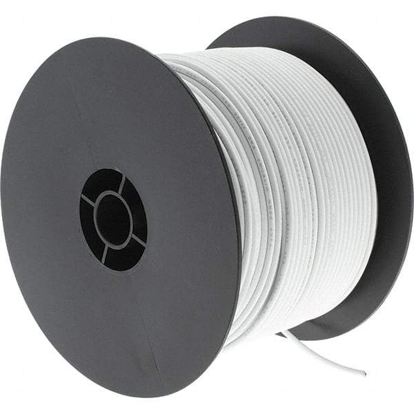 EastPenn - 16 AWG, 500' OAL, Hook Up Wire - White Polyethylene Jacket - Benchmark Tooling