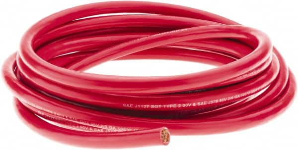 EastPenn - 2/0 Gauge Top Post Cable - Red, 25" Long - Benchmark Tooling