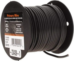 EastPenn - 14 AWG Automotive Plastic Insulated, Single Conductor Wire - 100' Long, Black - Benchmark Tooling