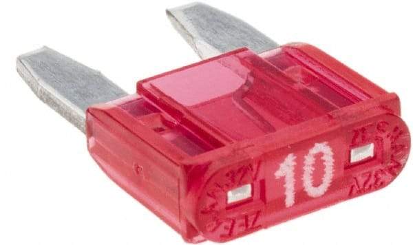 Value Collection - 10 Amp, Automotive Fuse - Red - Benchmark Tooling