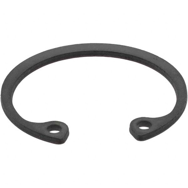 Made in USA - 1-1/16" Nominal, 0.05" Thick, Phosphate Finish, Spring Steel Snap Internal Retaining Ring - 0.056" Groove Width, 0.034" Groove Depth, 1.13" Groove Diam, Grade 1060-1090 - Benchmark Tooling