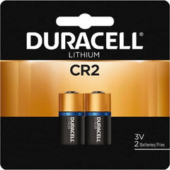Duracell - Size CR2, Lithium, Button & Coin Cell Battery - 3 Volts - Benchmark Tooling