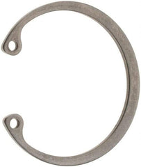 Made in USA - 1-3/8" Nominal, 0.05" Thick, Stainless Steel Snap Internal Retaining Ring - 0.056" Groove Width, 0.043" Groove Depth, 1.461" Groove Diam - Benchmark Tooling