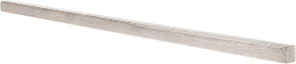 Value Collection - 12" Long x 3/8" High x 3/8" Wide, Plain Steel Undersized Key Stock - Cold Drawn Steel - Benchmark Tooling