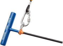 Proto - 2.5mm Hex, Tethered T-Handle Cushion Grip, Hex Key - 6" OAL, Alloy Steel, Metric System of Measurement - Benchmark Tooling