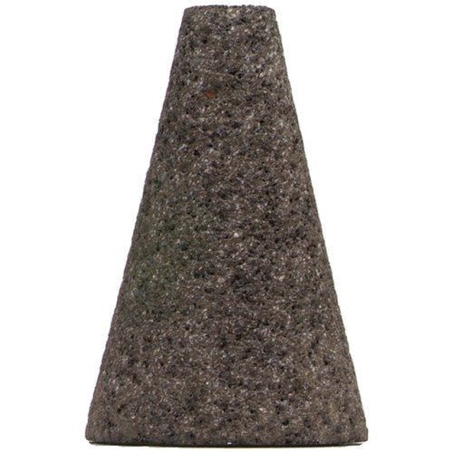 2″ × 1/2″ × 3″ × 5/8″–11 Gemini Snagging Wheel Type 17 Cones-Square Tip 24 Grit - Benchmark Tooling