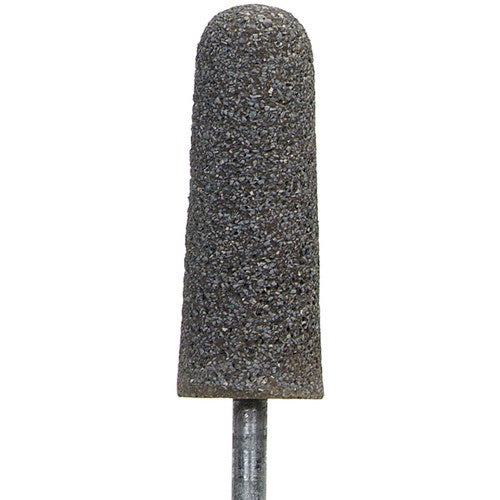 ‎1″ × 2-3/4″ 1/4″ Spindle NorZon Mounted Point A3 24 Grit Zirconia Alumina - Benchmark Tooling