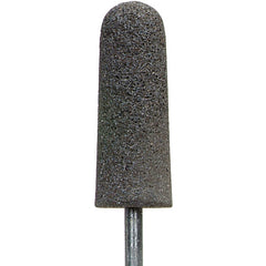 ‎1″ × 2-3/4″ 1/4″ Spindle Charger Mounted Point A3 30 Grit Zirconia Alumina/Aluminum Oxide - Benchmark Tooling