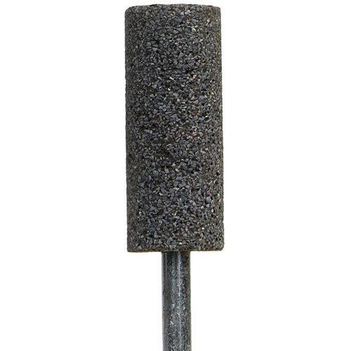 3/4″ × 2″ 1/4″ Spindle NorZon Mounted Point W208 24 Grit Zirconia Alumina - Benchmark Tooling