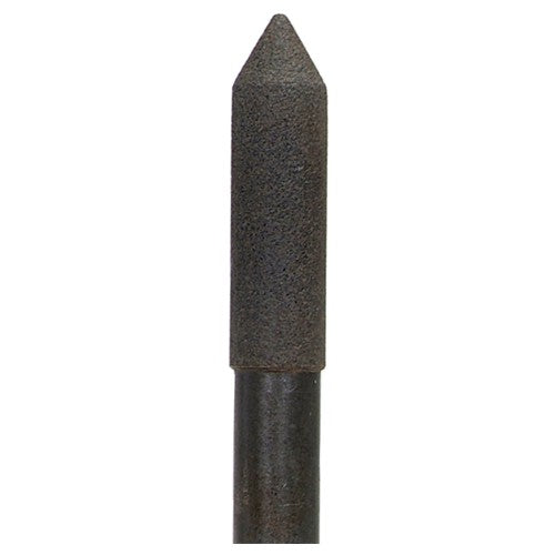 1/2″ × 2″ 1/2″ Spindle Center Lap Mounted Point 80 Grit Aluminum Oxide - Benchmark Tooling