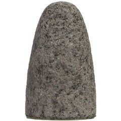 ‎1-3/4″ × 3″ × 5/8″-11-Gemini Snagging Wheel Type 16 Cone 24 Grit Aluminum Oxide - Benchmark Tooling